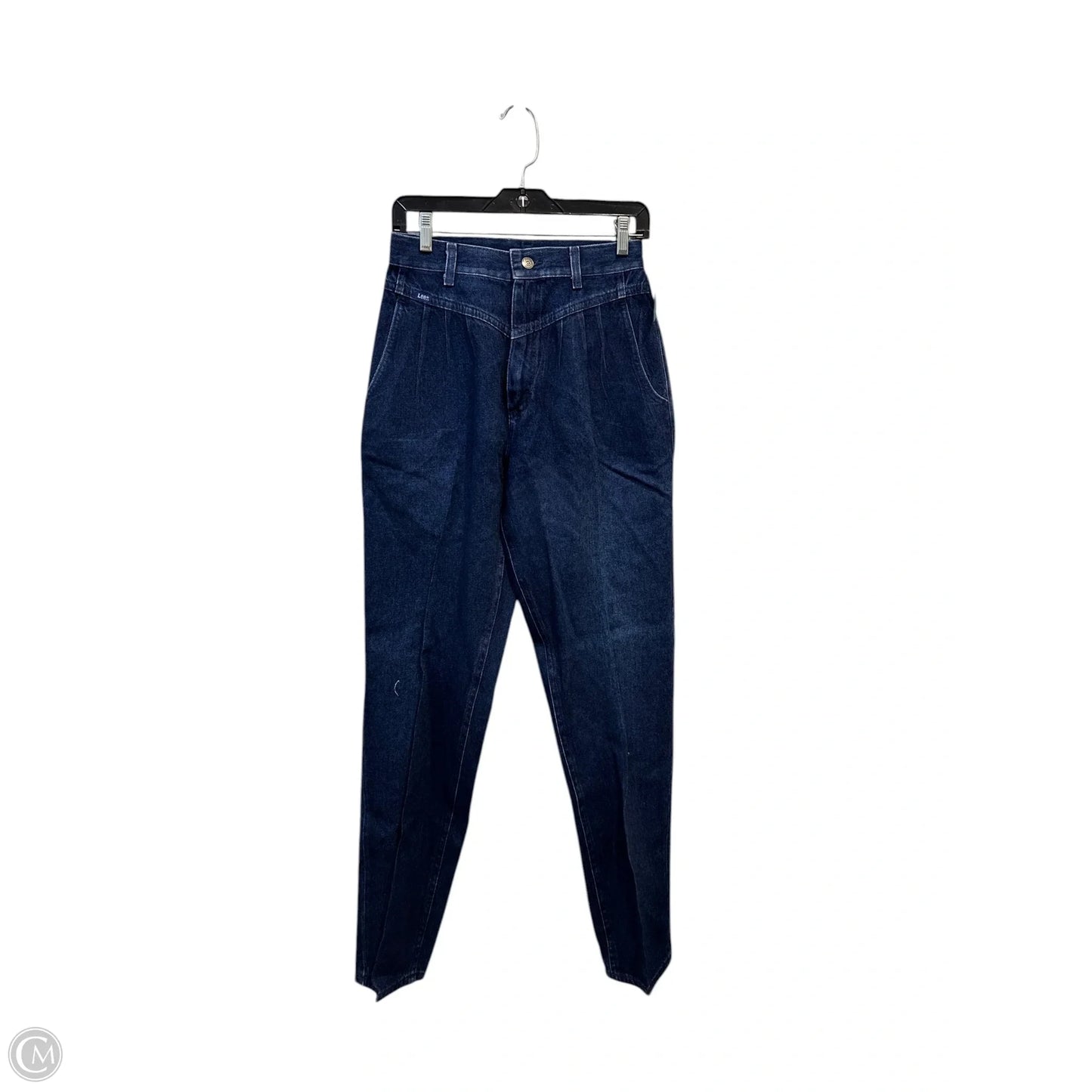 Jeans Straight By Lee In Blue Denim, Size: 10