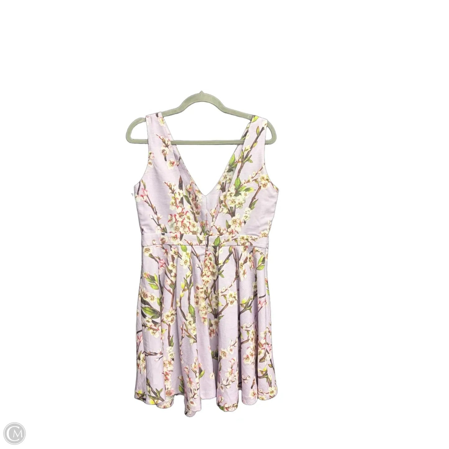 Dress Casual Short By Gianni Bini In Floral Print, Size: L
