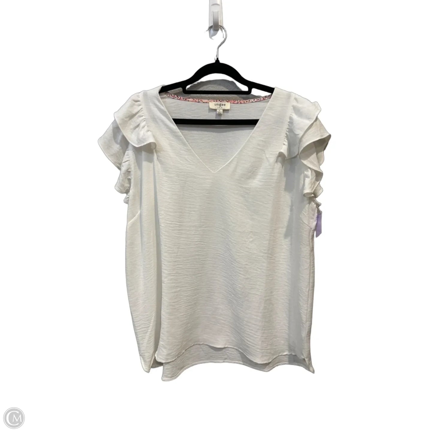 Top Sleeveless By Umgee In White, Size: L