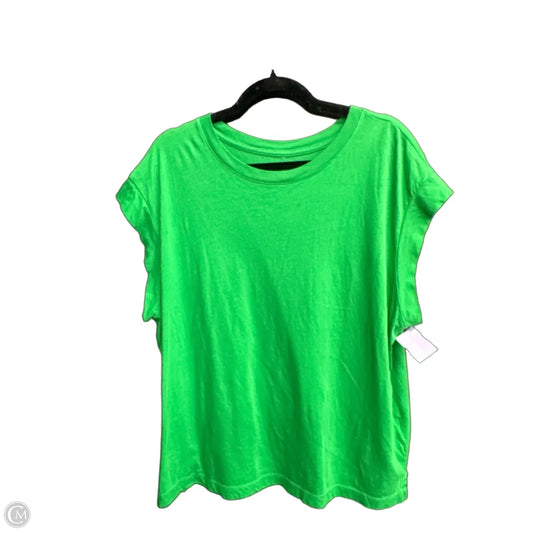 Top Sleeveless By A New Day In Green, Size: Xxl