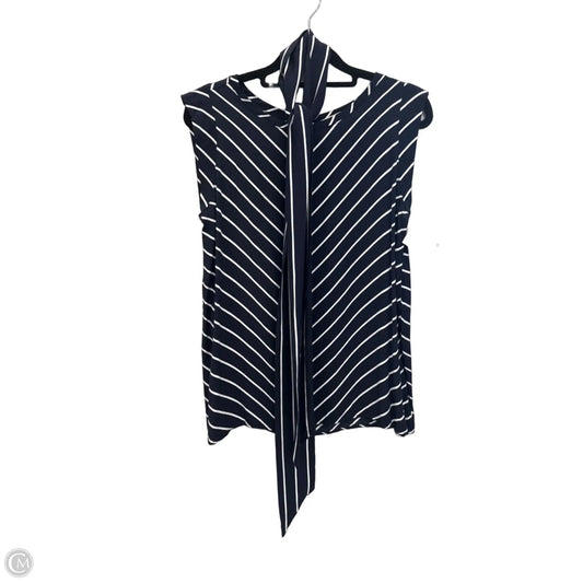 Top Sleeveless By Loft In Navy, Size: Xs