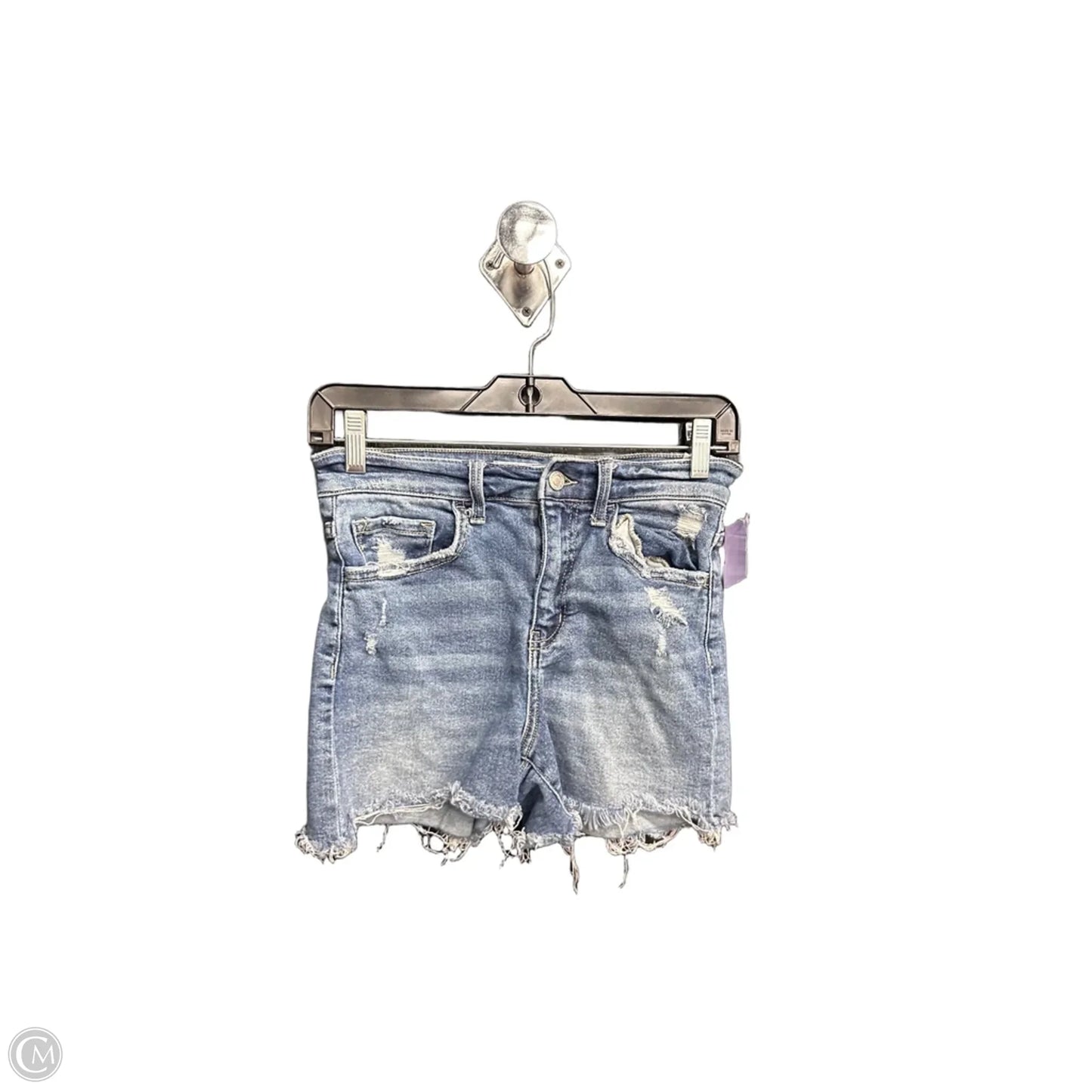 Shorts By Vervet In Blue Denim, Size: S