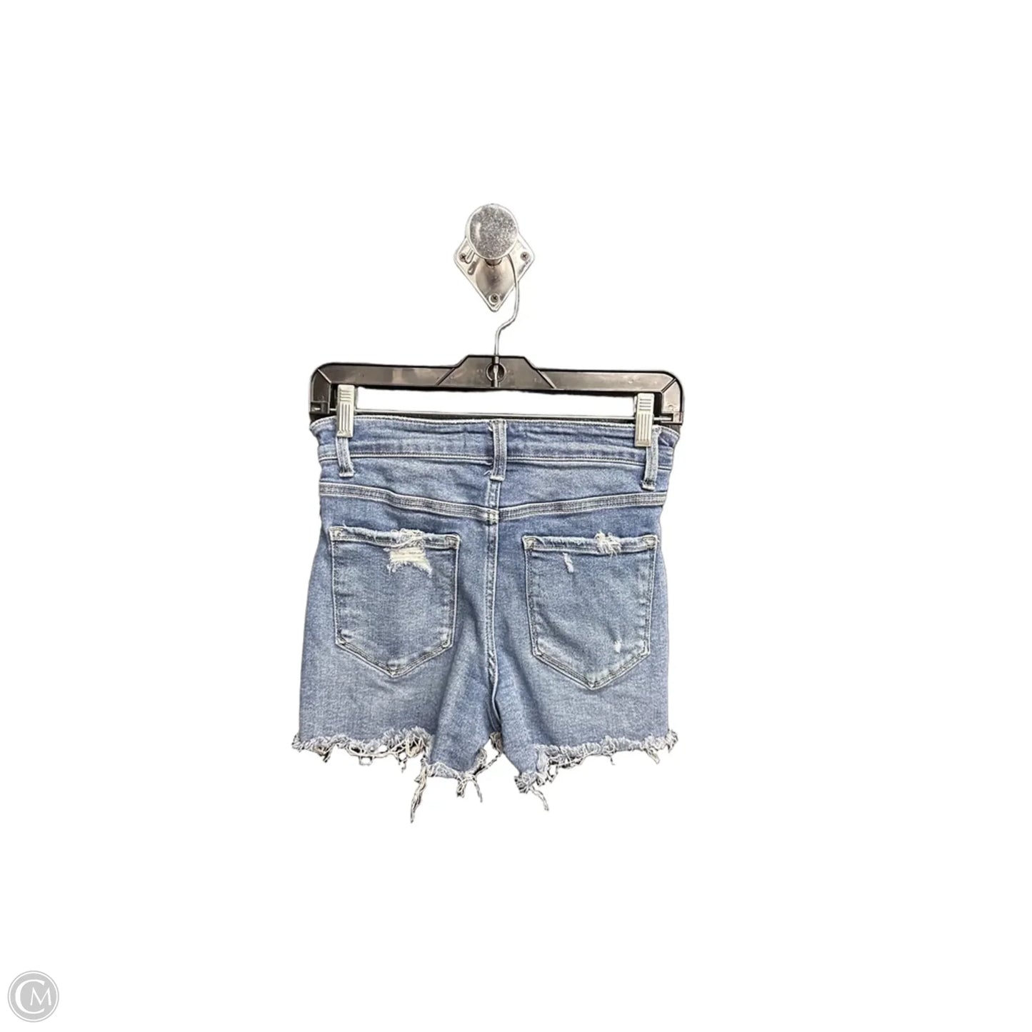 Shorts By Vervet In Blue Denim, Size: S