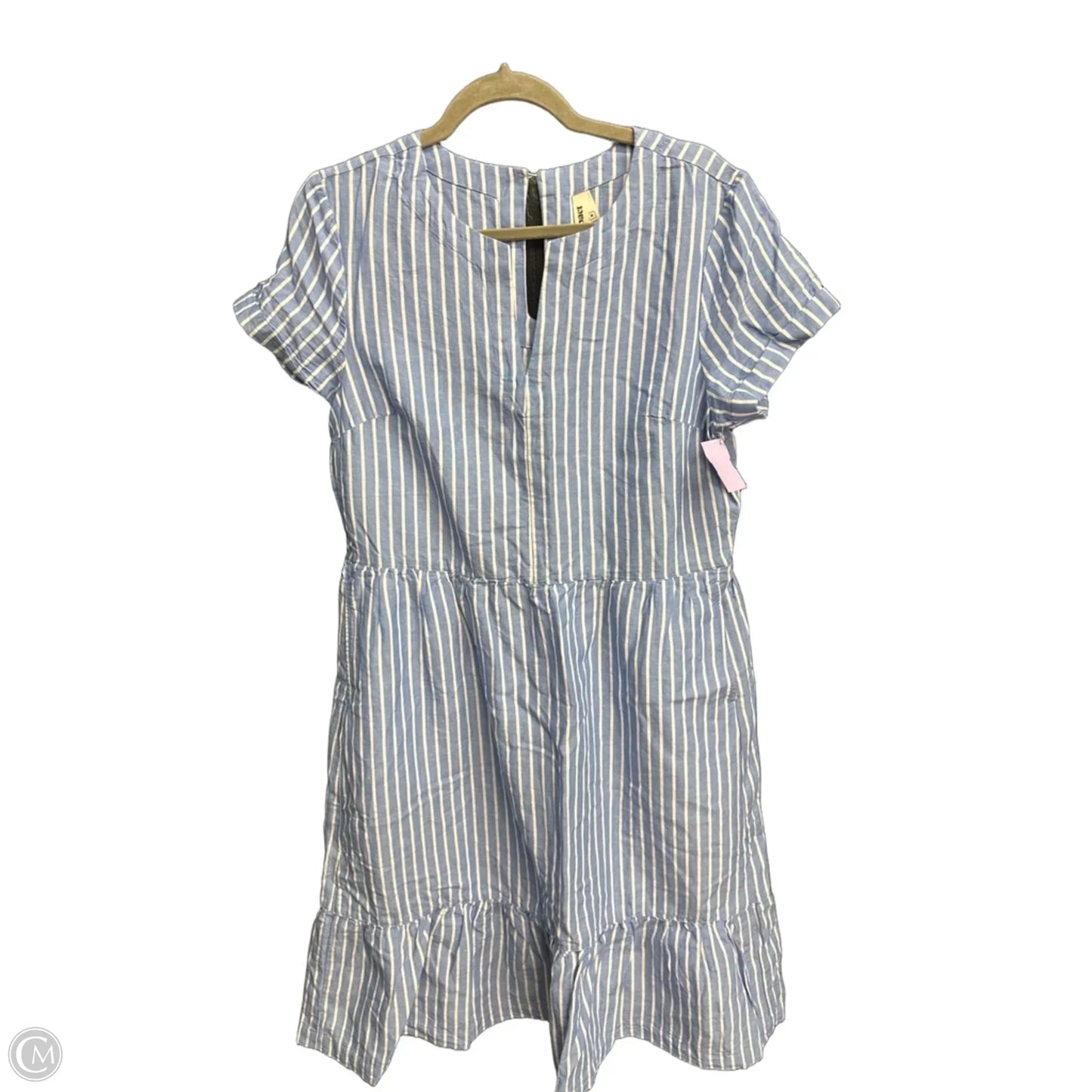 Dress Casual Midi By Pact In Striped Pattern, Size: M