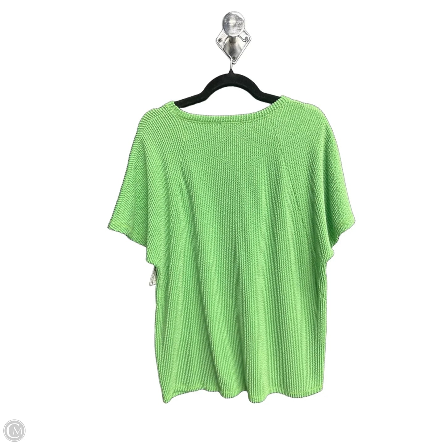 Top Short Sleeve By Clothes Mentor In Green, Size: S