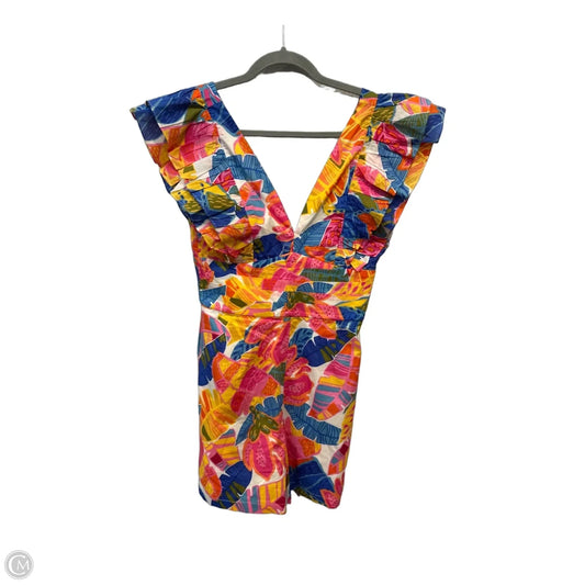 Romper By J.marie In Multi-colored, Size: Xs