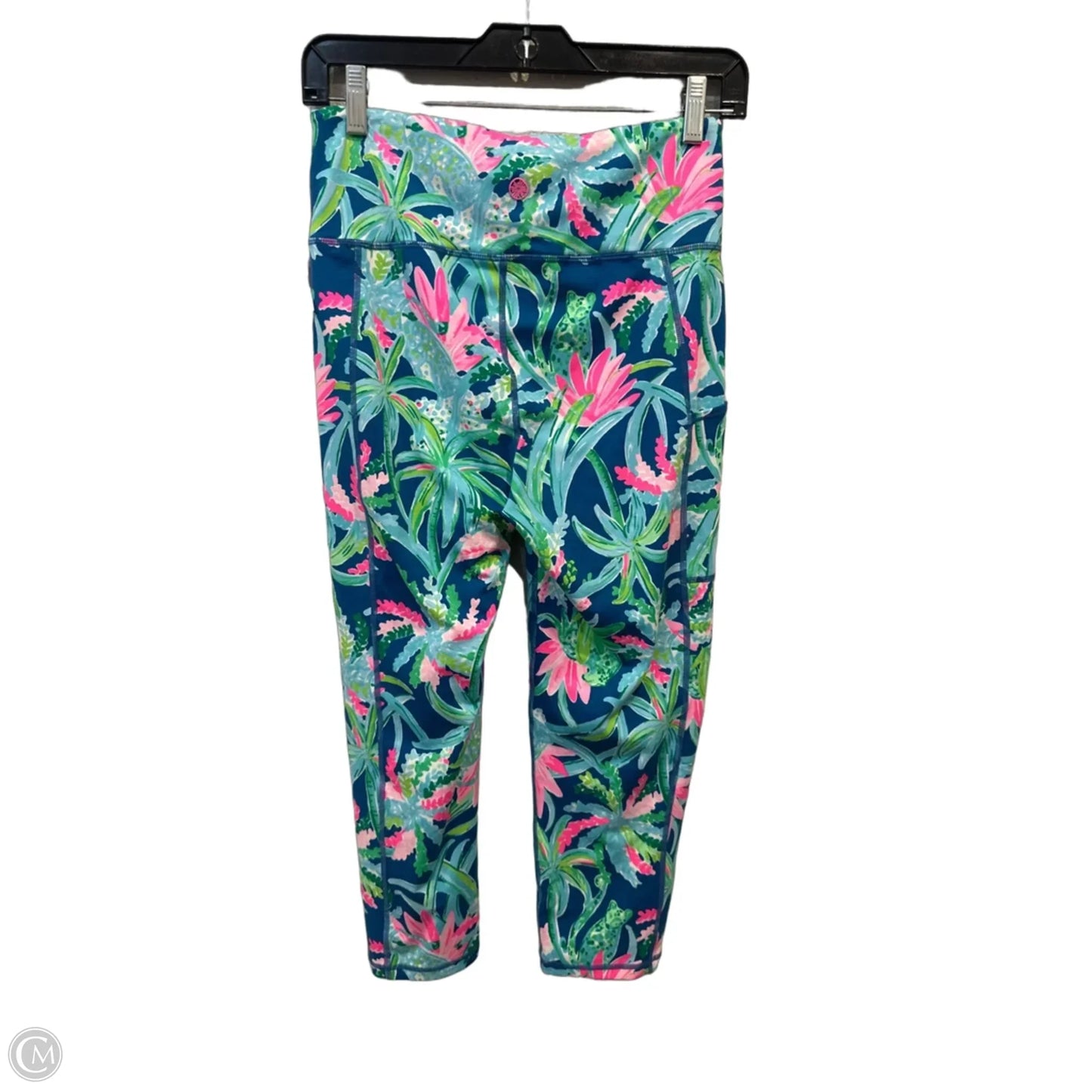 Pants Designer By Lilly Pulitzer In Tropical Print, Size: M