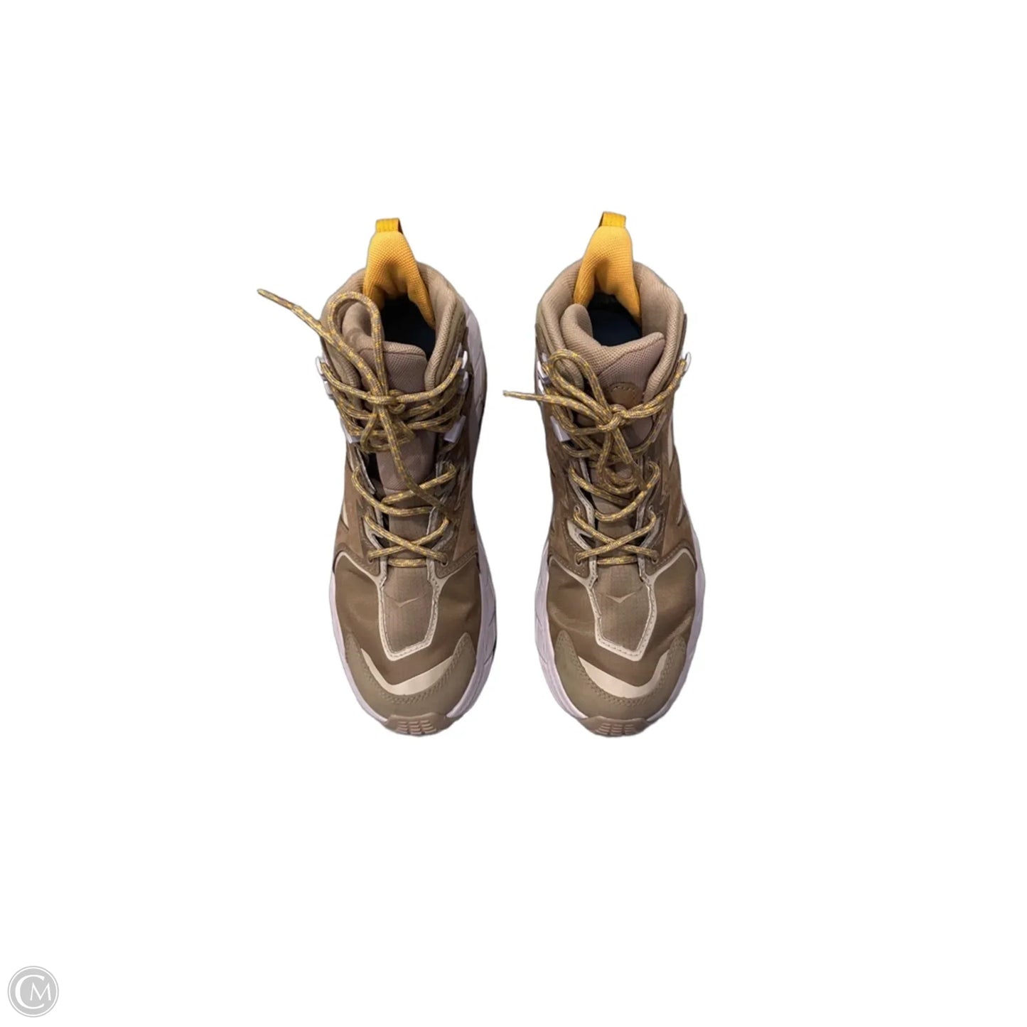 Shoes Hiking By Hoka In Tan, Size: 8