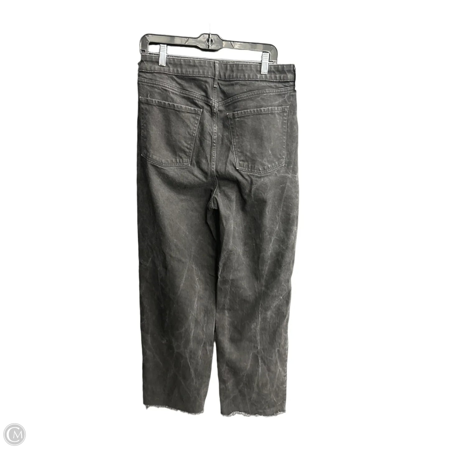 Jeans Wide Leg By Old Navy In Black Denim, Size: 12l