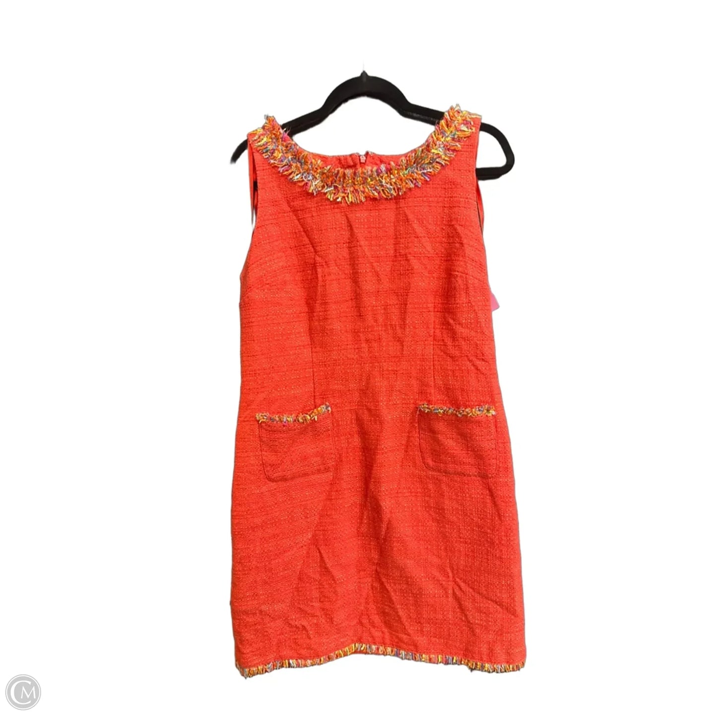 Dress Casual Midi By Talbots In Red, Size: 12