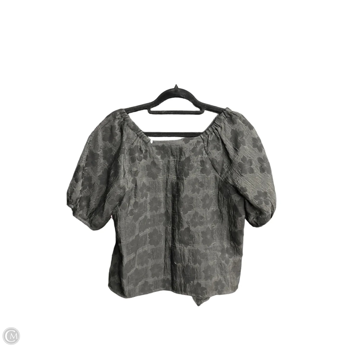 Top Short Sleeve By Madewell In Black, Size: Xs