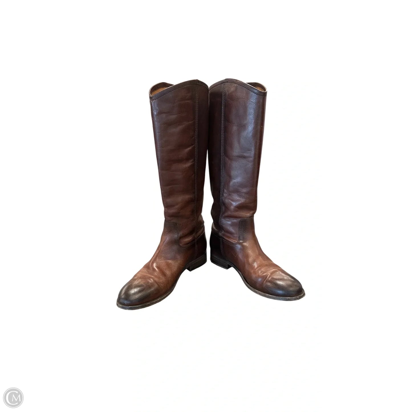 Boots Designer By Frye In Brown, Size: 7.5