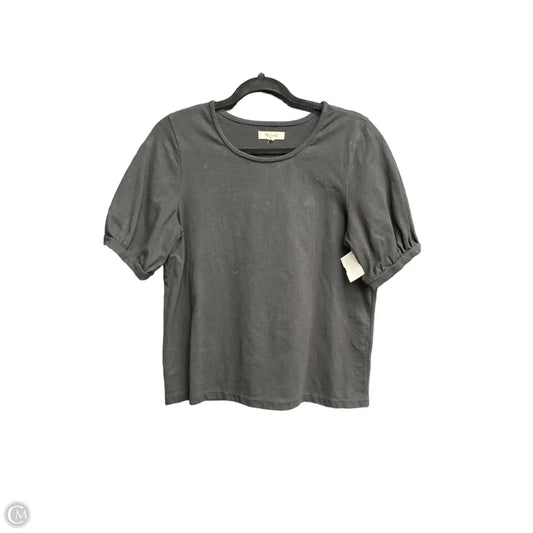 Top Short Sleeve By Madewell In Black, Size: M