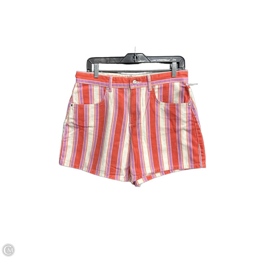 Shorts By Zara In Striped Pattern, Size: 8