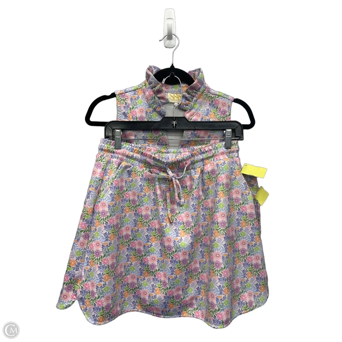 Skirt Set 2pc By Clothes Mentor In Floral Print, Size: M