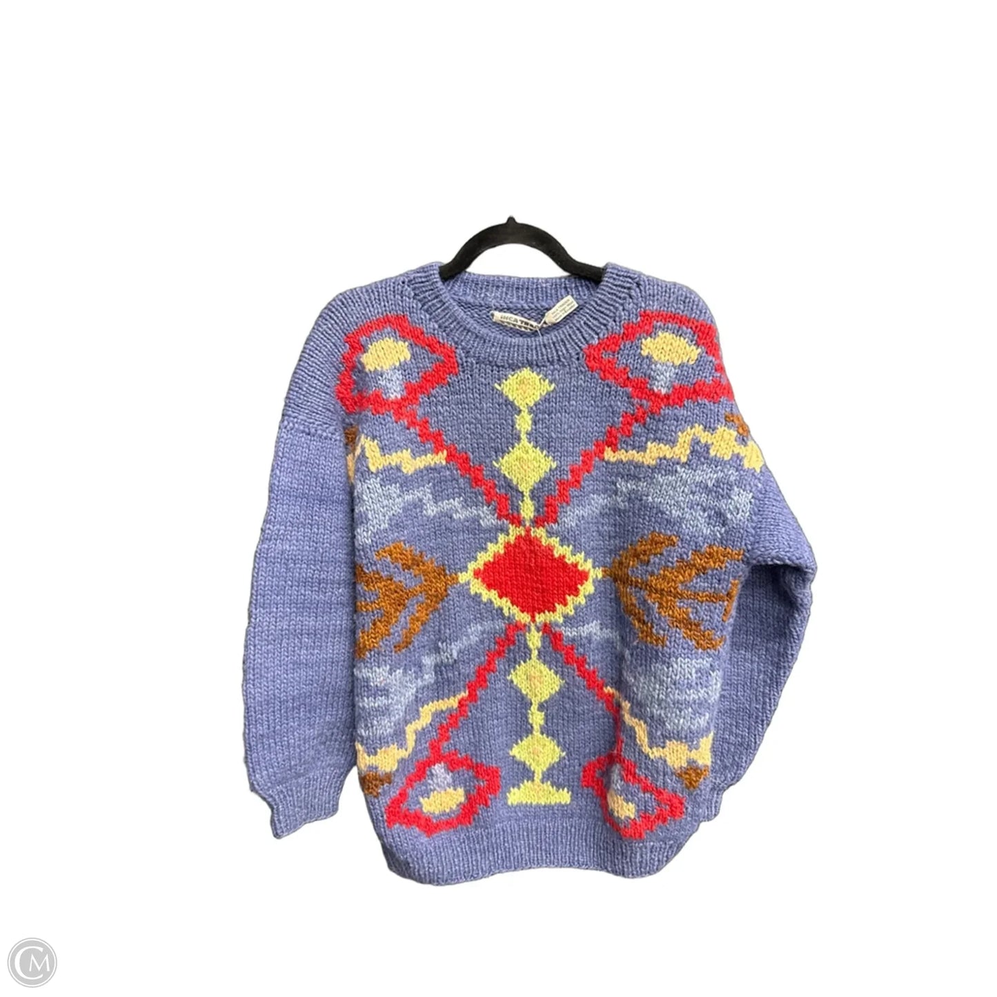 Sweater By Clothes Mentor In Blue, Size: L