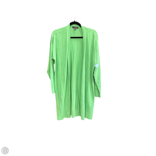 Cardigan By Ann Taylor In Green, Size: L