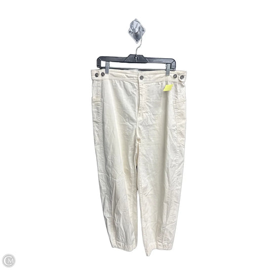 Pants Wide Leg By Everlane In Cream, Size: 10