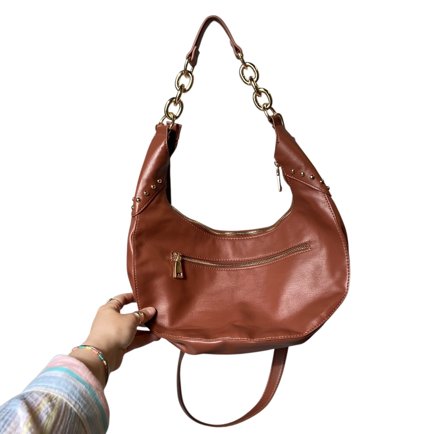 Handbag By Inc In Brown, Size:Medium