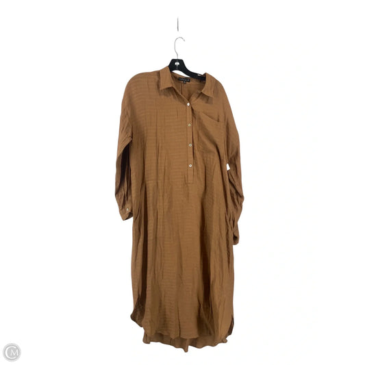 Dress Casual Maxi By Wishlist In Brown, Size: M