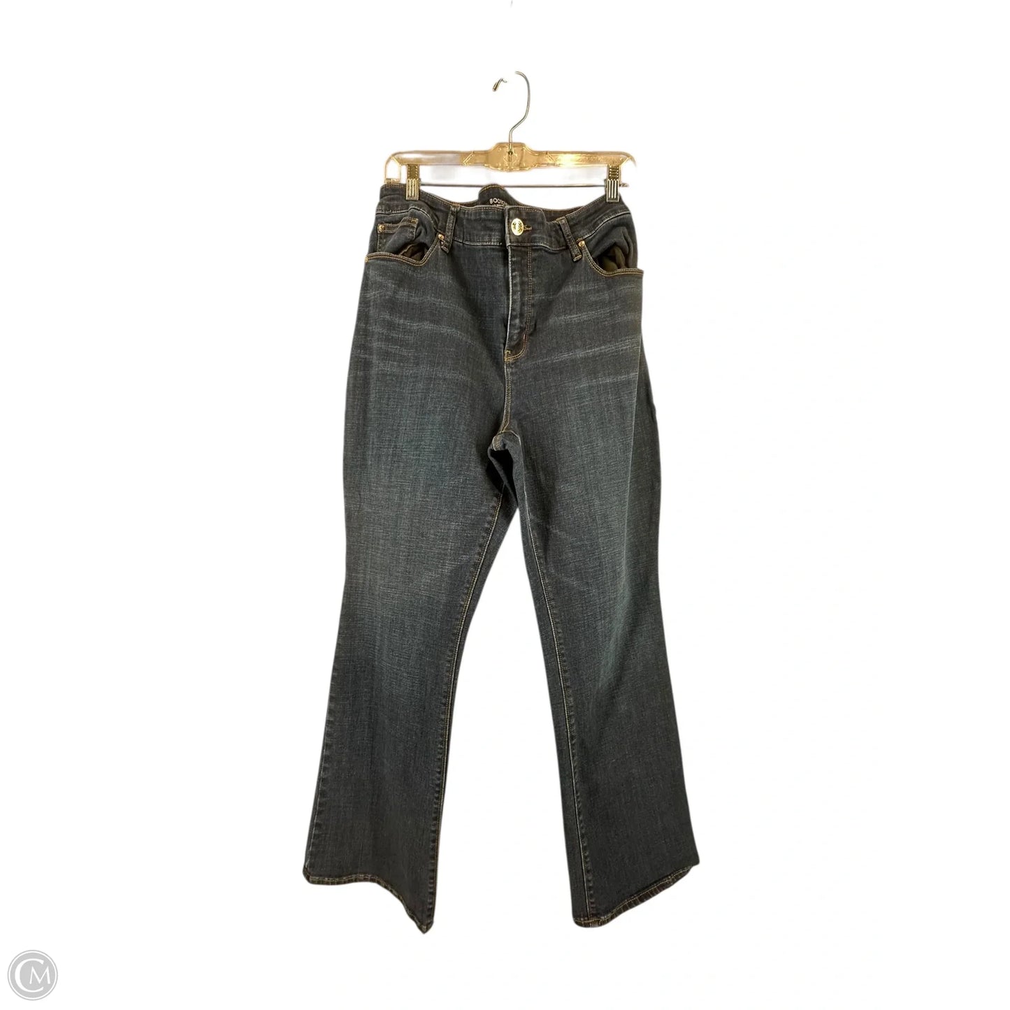 Jeans Boot Cut By Chicos In Blue Denim, Size: 16