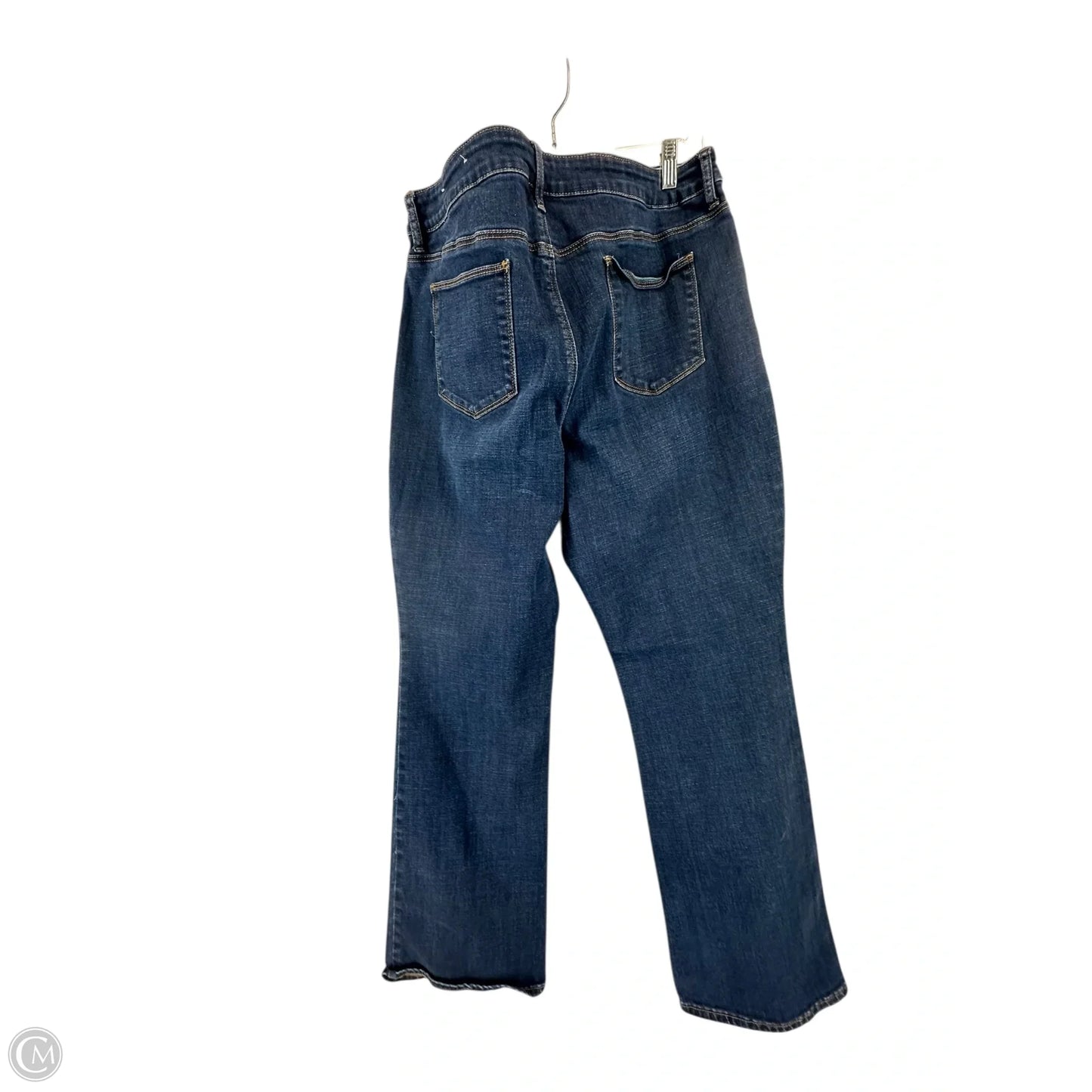 Jeans Boot Cut By Chicos In Blue Denim, Size: 16