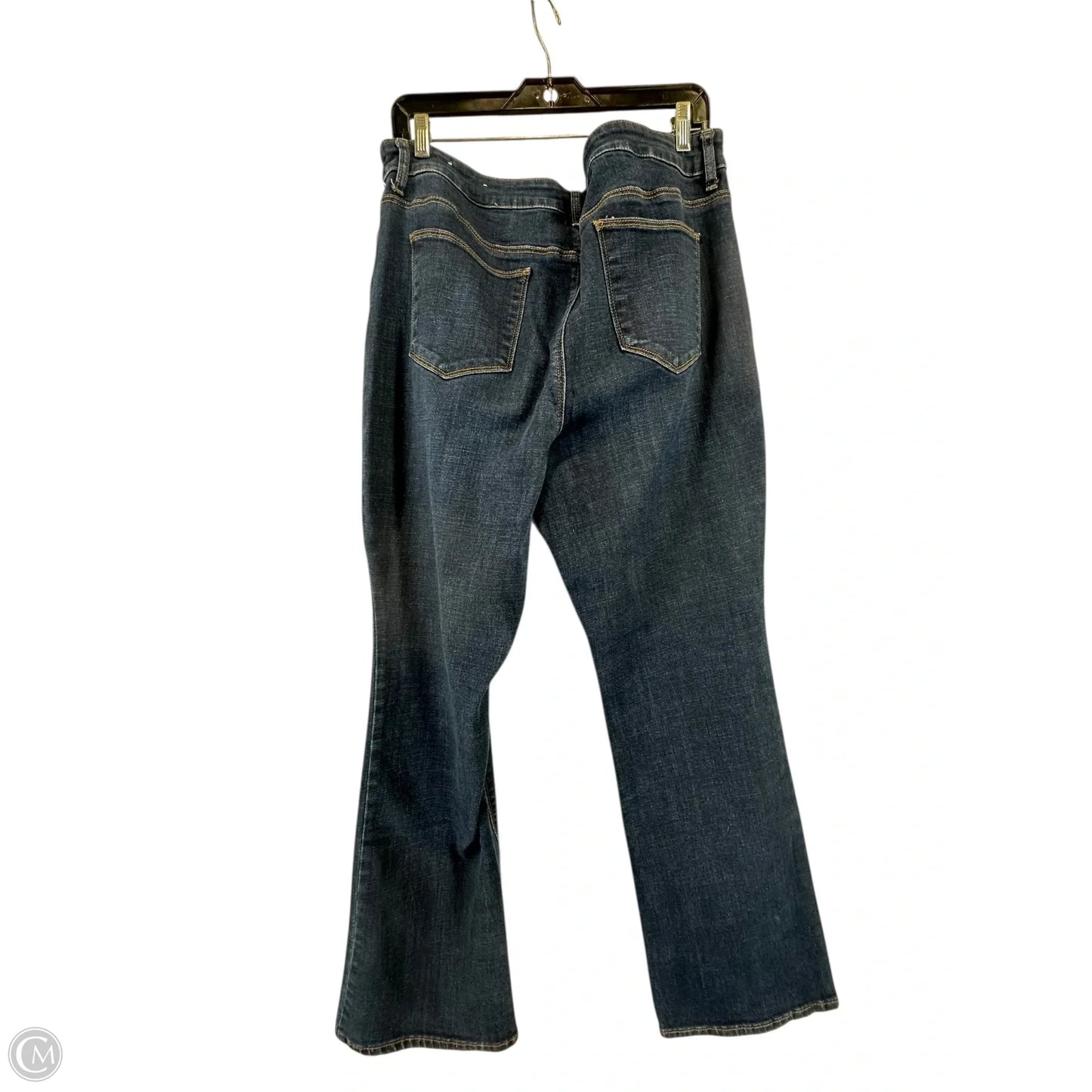 Jeans Boot Cut By Chicos In Blue Denim, Size: 16