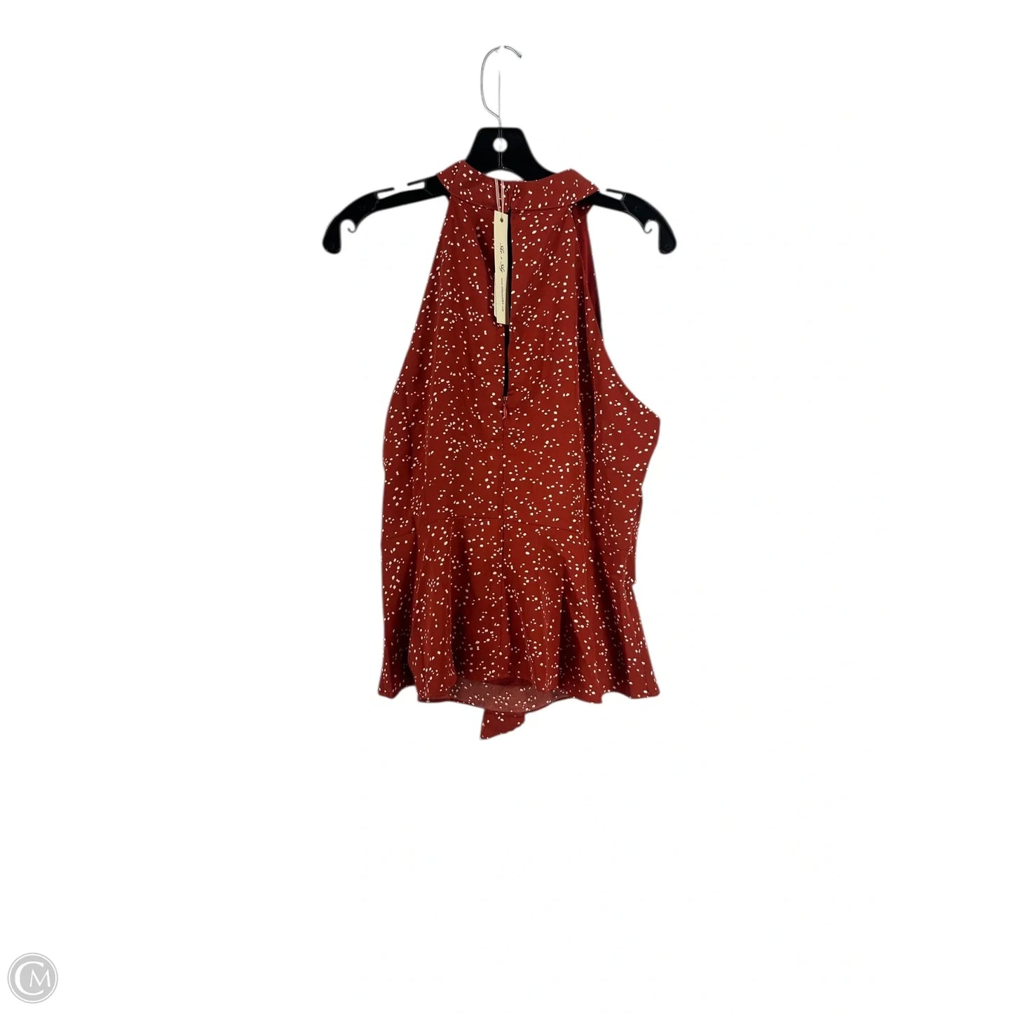 Top Sleeveless By She + Sky In Brown, Size: L