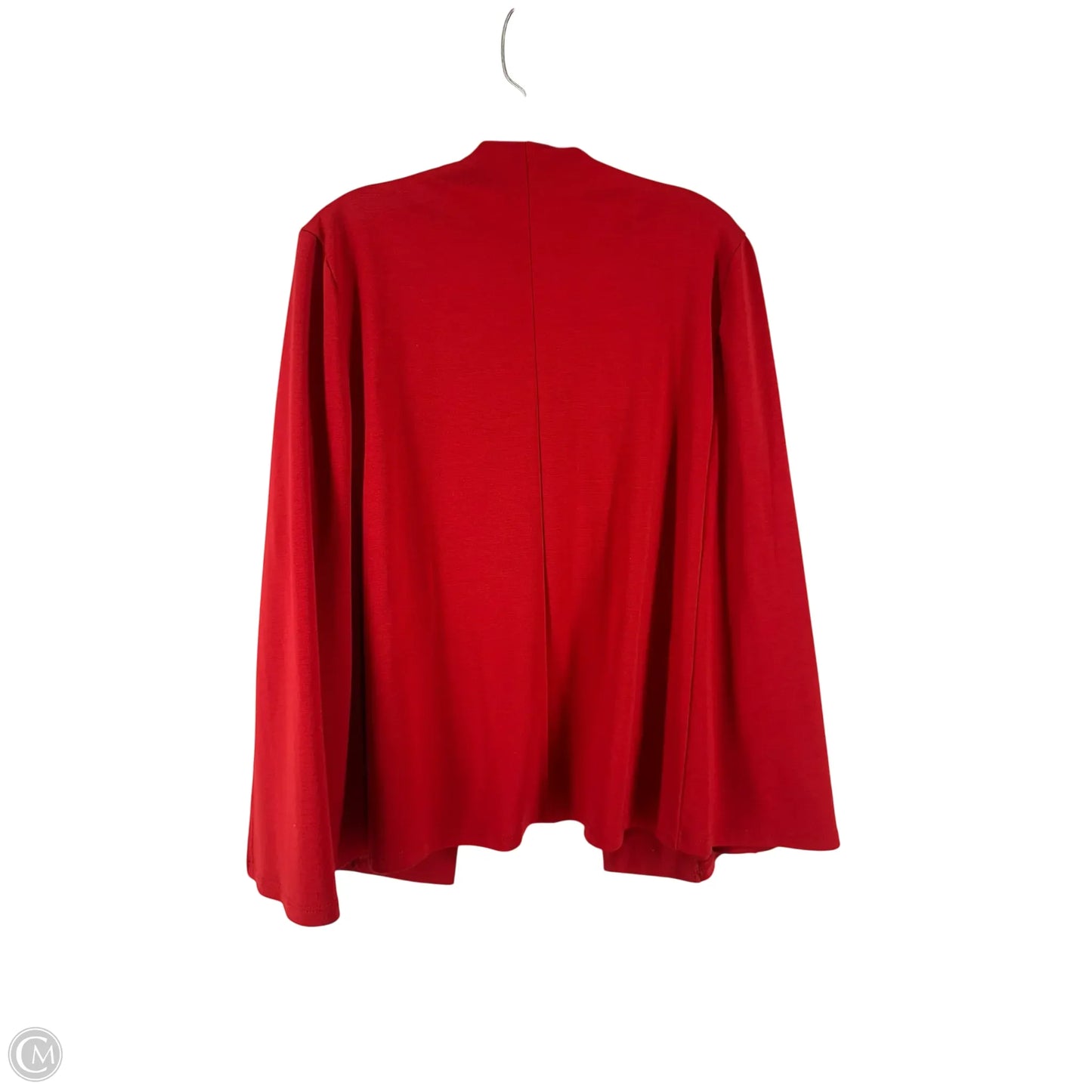 Blazer By Clothes Mentor In Red, Size: 1x