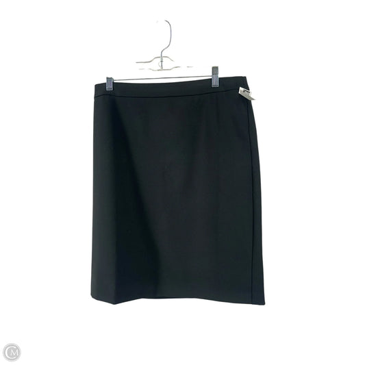 Skirt Midi By Loft In Black, Size: 12