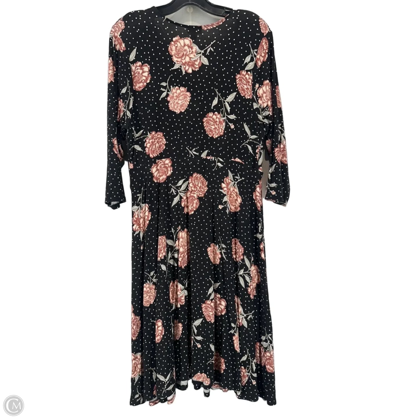 Dress Casual Midi By Torrid In Floral Print, Size: 2x