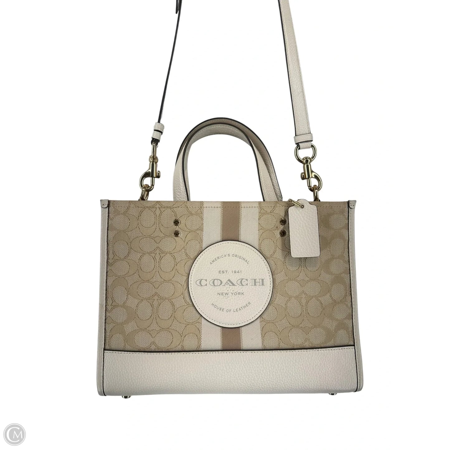 Tote Designer By Coach, Size: Medium