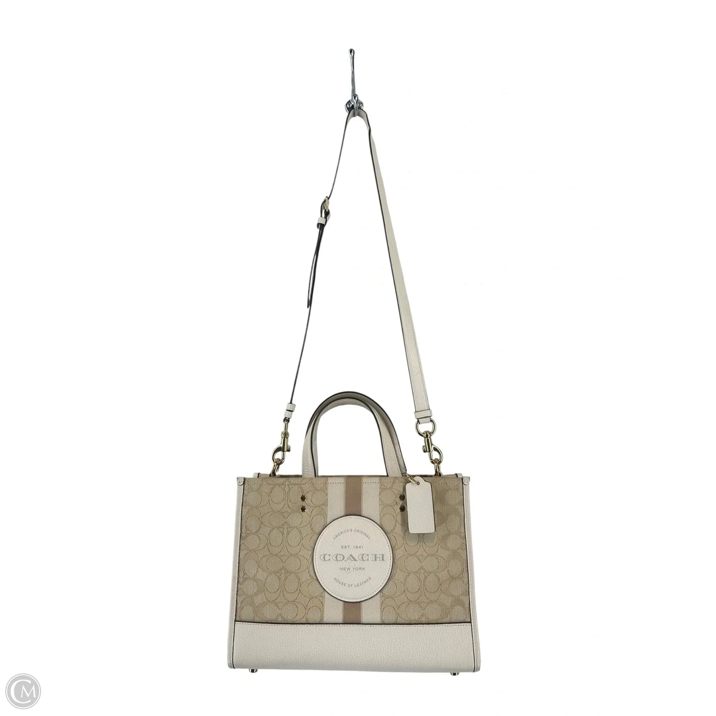 Tote Designer By Coach, Size: Medium