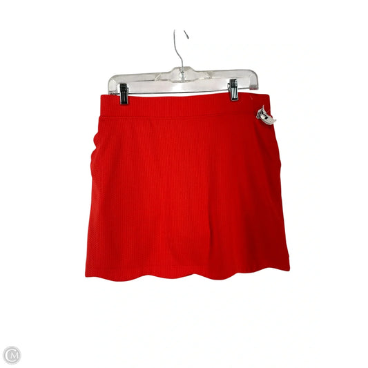 Skort By Pebble Beach In Red, Size: M