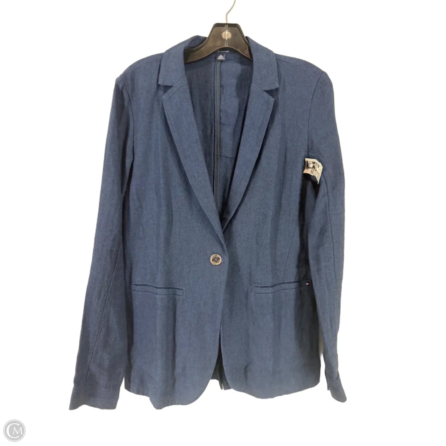 Blazer By Tommy Hilfiger In Navy, Size: Xs