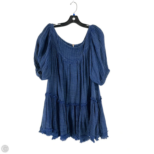 Dress Casual Short By Free People In Blue, Size: Xs