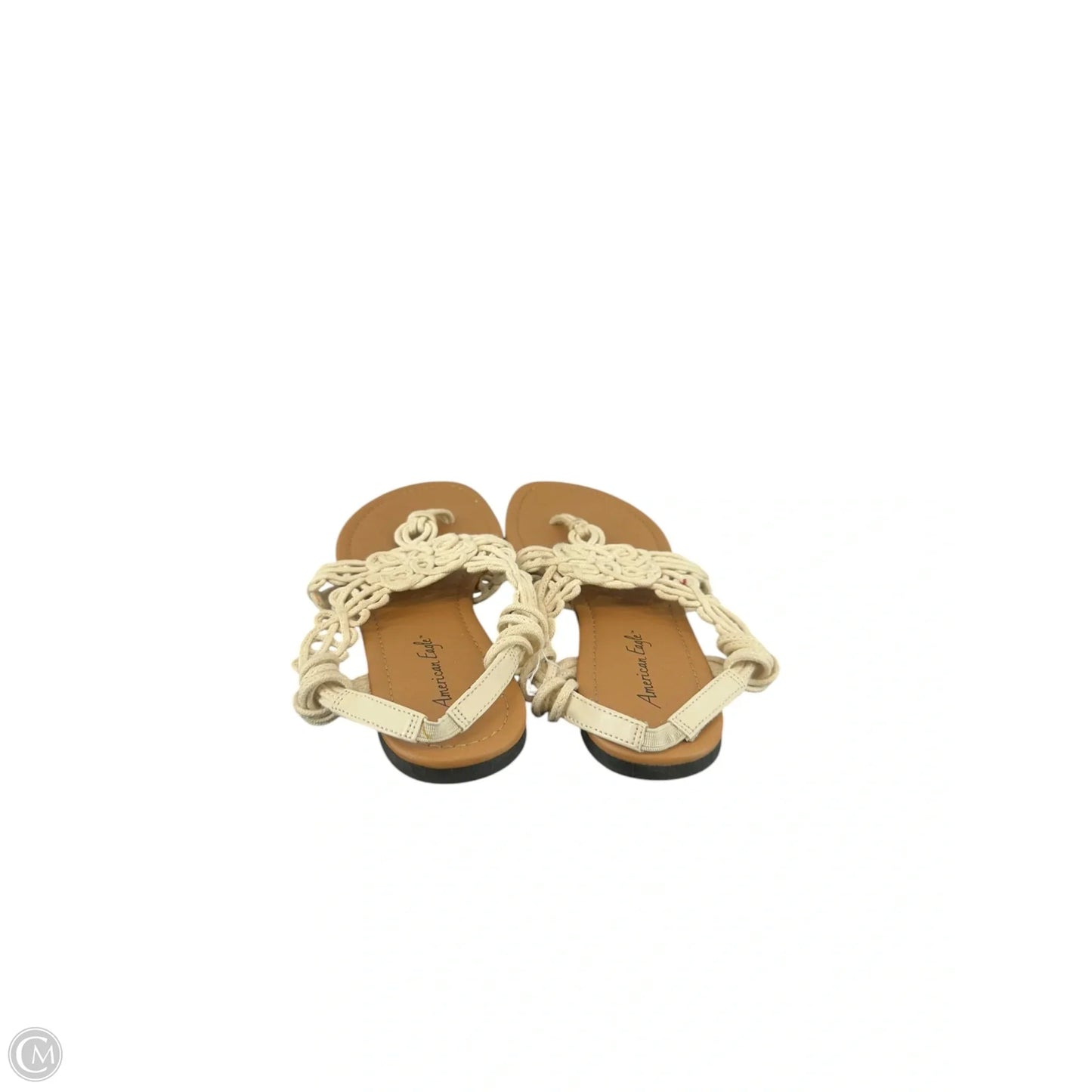Sandals Flats By American Eagle In Cream, Size: 7.5