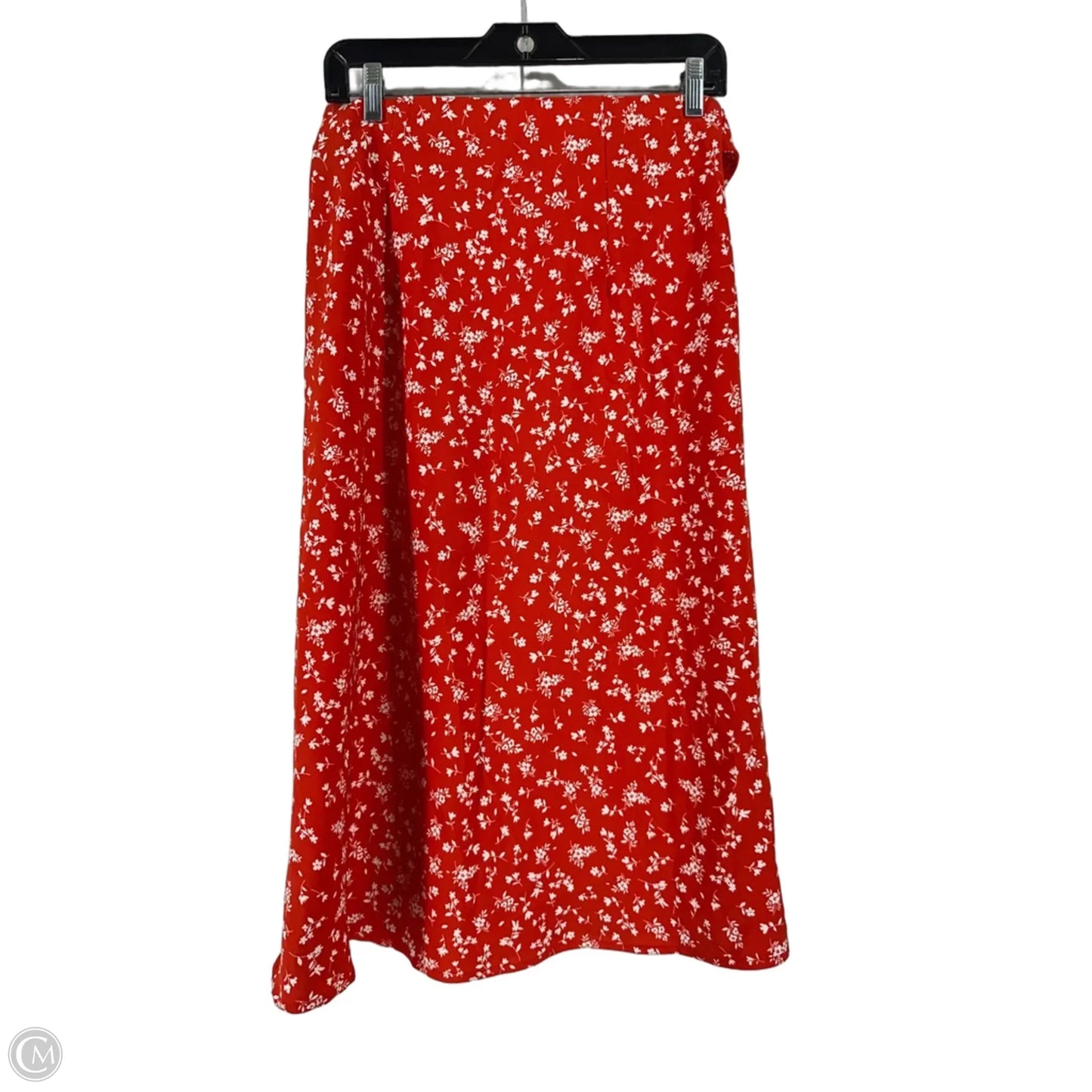 Skirt Midi By Rachel Zoe In Red & White, Size: 8