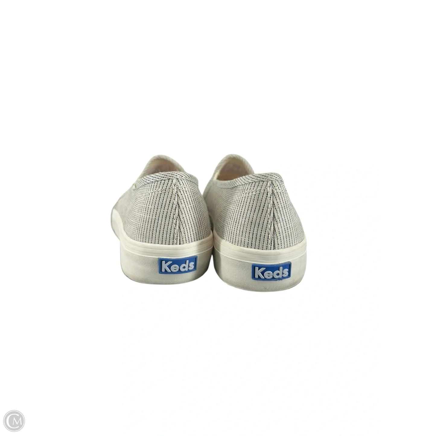 Shoes Flats By Keds In Cream & Grey, Size: 9