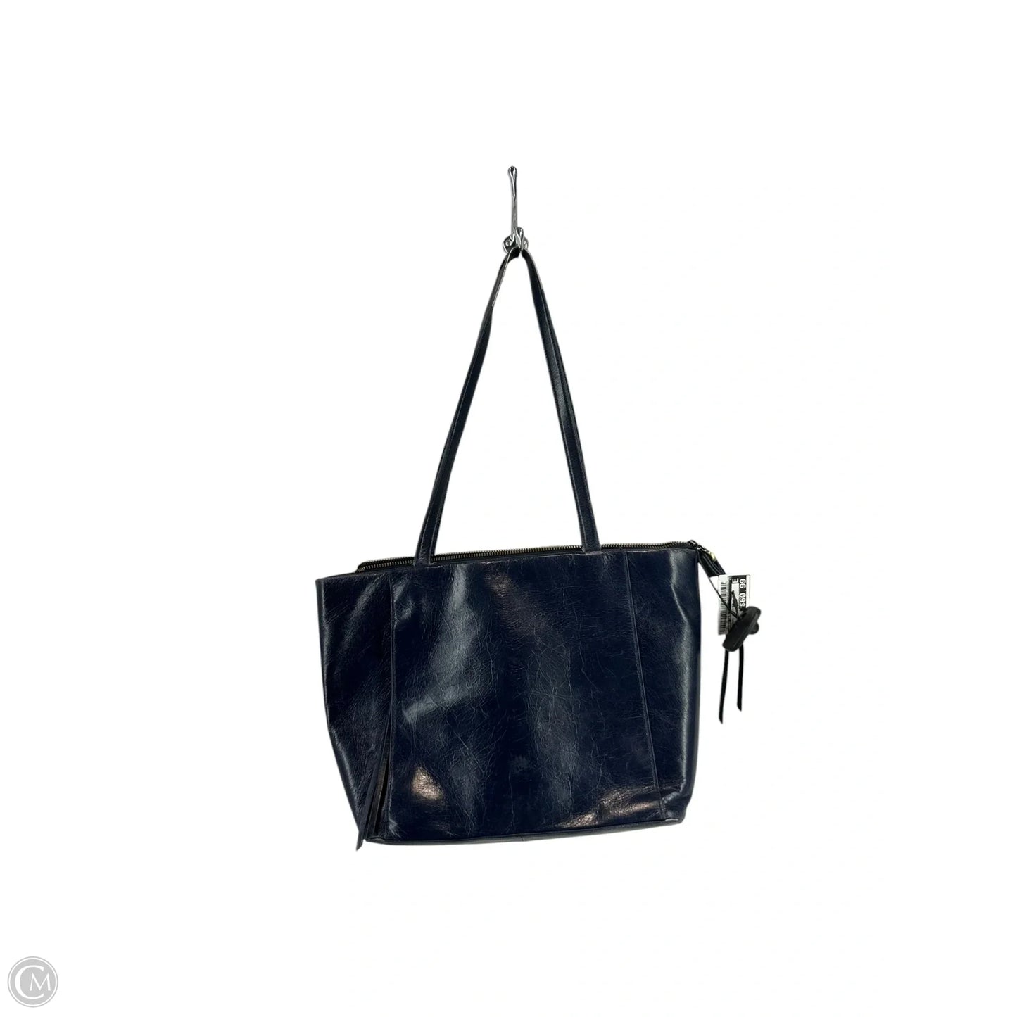 Handbag Leather By Hobo Intl, Size: Medium