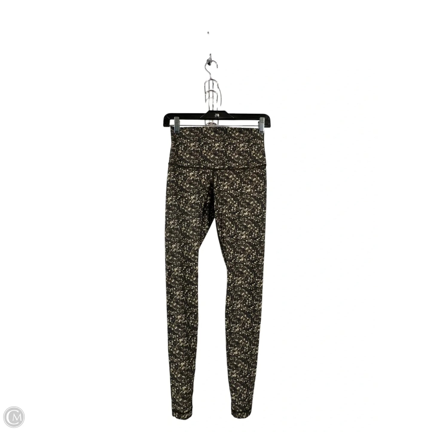 Athletic Leggings By Lululemon In Brown, Size: M