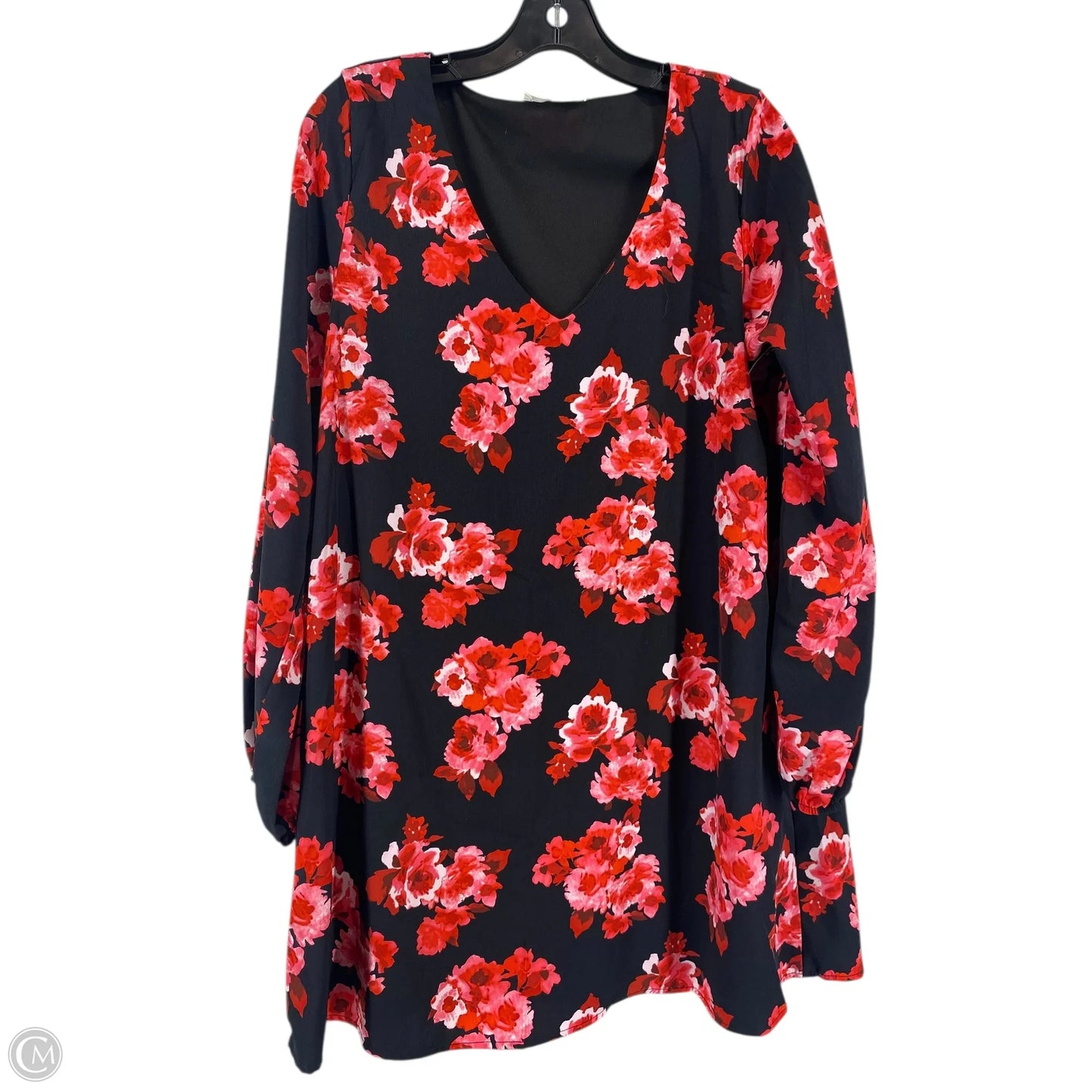 Dress Party Short By Peach Love Cream California In Black & Red, Size: L