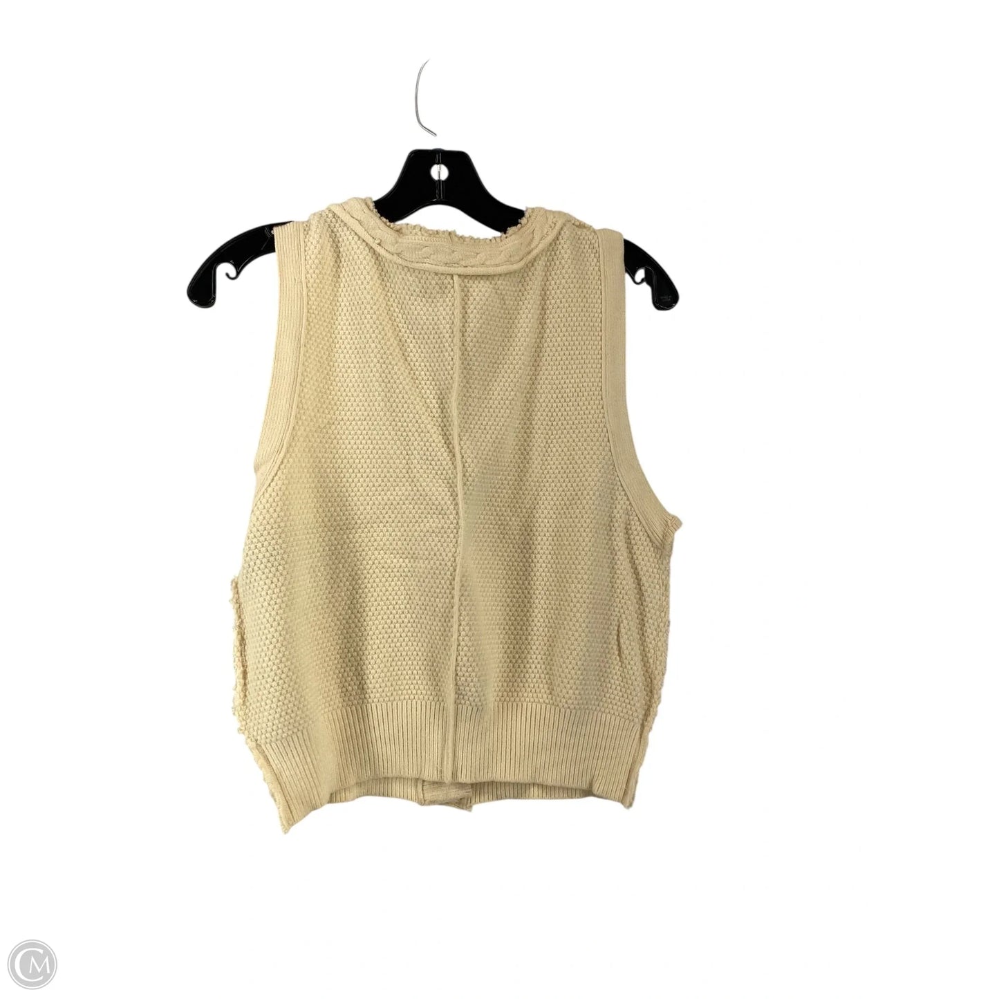 Vest Sweater By Free People In Cream, Size: M