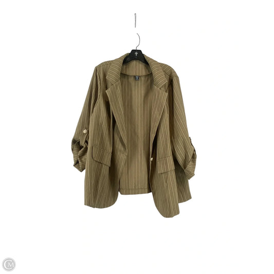 Blazer By Shein In Brown, Size: 2x