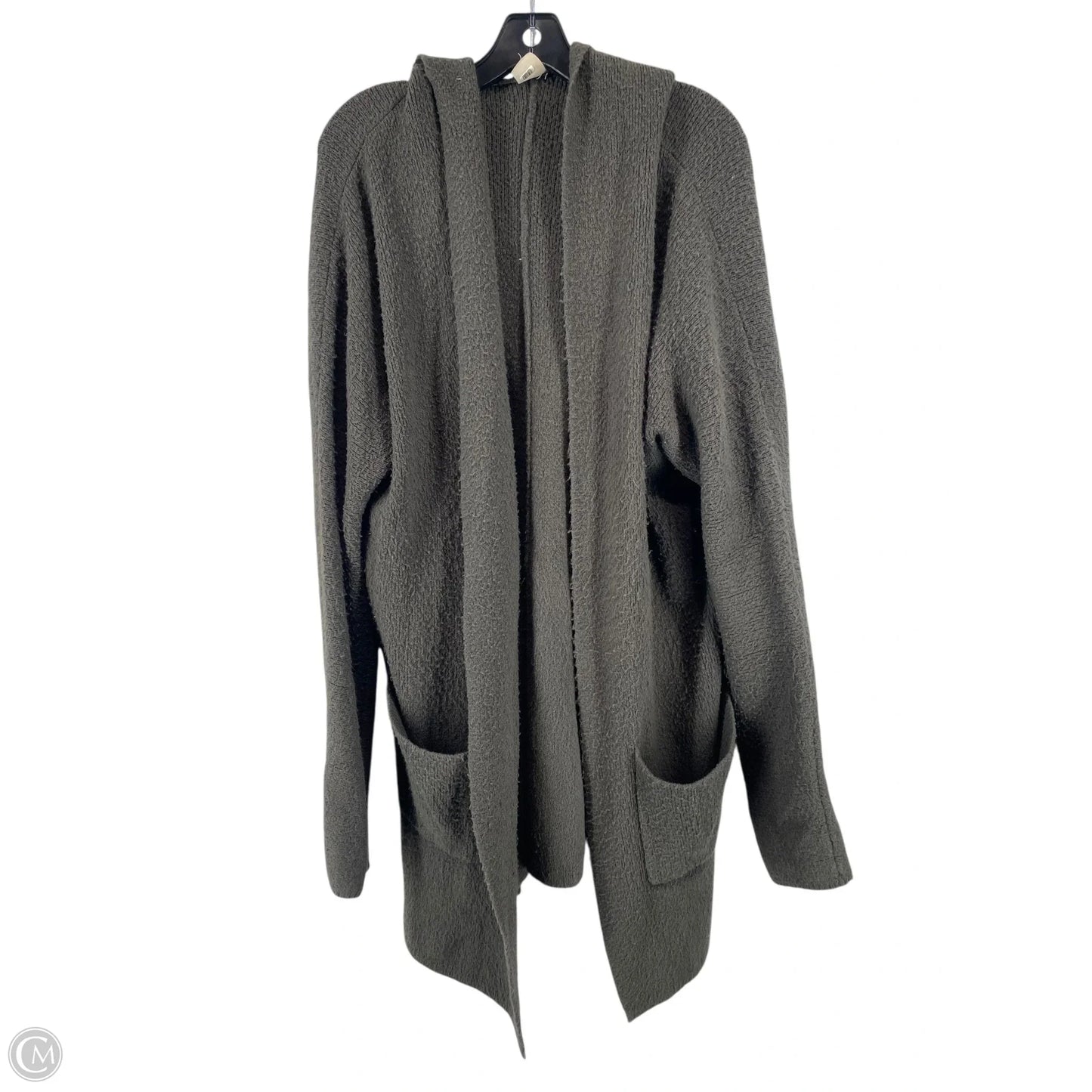 Sweater Cardigan By Hummingbird In Grey, Size: L