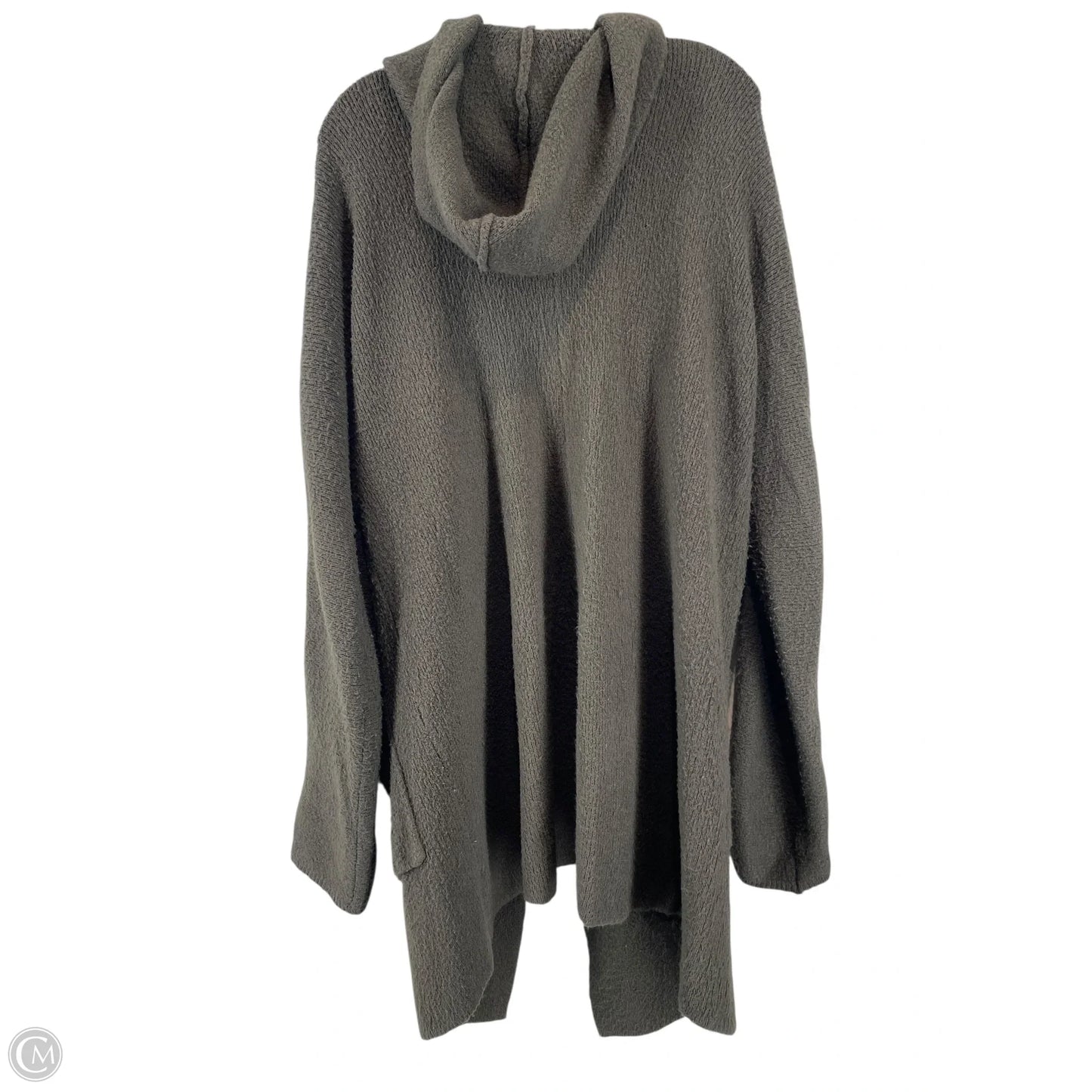 Sweater Cardigan By Hummingbird In Grey, Size: L