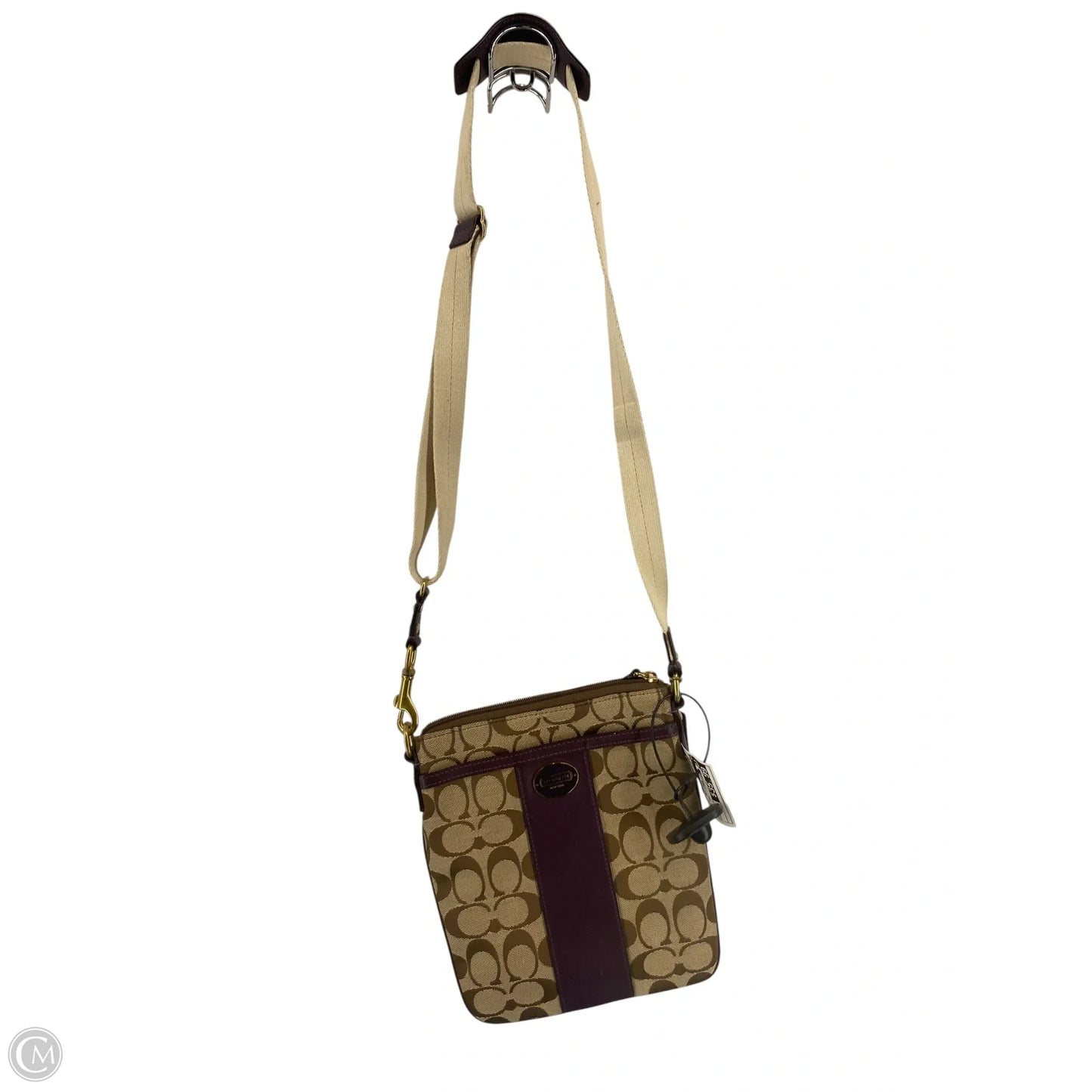 Crossbody Designer By Coach, Size: Small