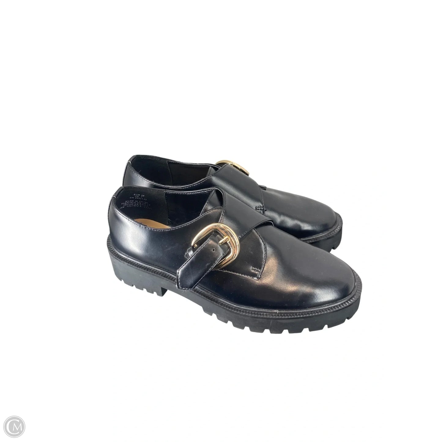 Shoes Flats By H&m In Black, Size: 7