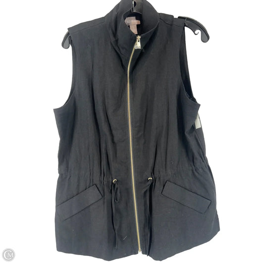 Vest Other By Chicos In Black, Size: L