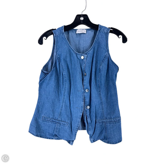 Top Sleeveless By Clothes Mentor In Blue, Size: Mp
